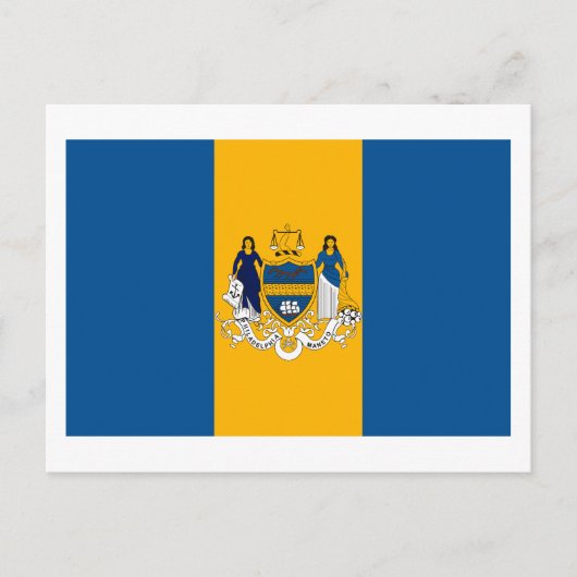 Briefkaart van Philadelphia (Voorkant)