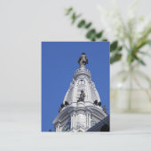 Briefkaart van Philadelphia City Hall (Staand voorkant)