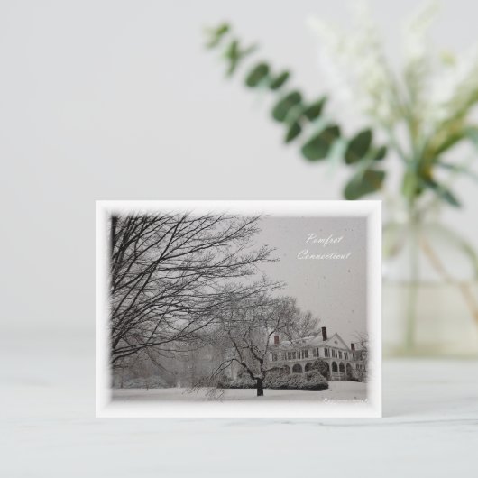 Briefkaart van Pomfret, Connecticut (Staand voorkant)