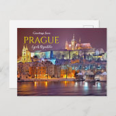 Briefkaart van Praag (Voorkant / Achterkant)