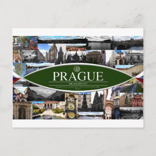 Briefkaart van Praag