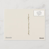 briefkaart van reproductie (Achterkant)