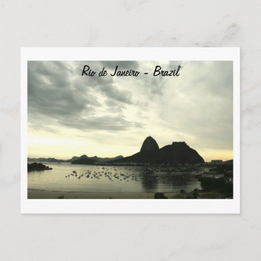 Briefkaart van Rio de Janeiro (Voorkant)