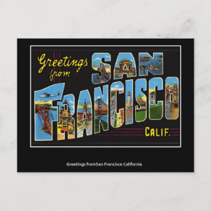  Briefkaart van San Francisco