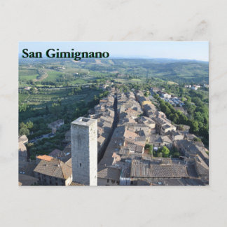 Briefkaart van San Gimignano