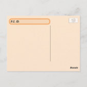 Briefkaart van Schattige geiten (Achterkant)