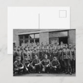 Briefkaart van soldaten (Voorkant / Achterkant)