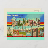  Briefkaart van South Dakota (Voorkant / Achterkant)