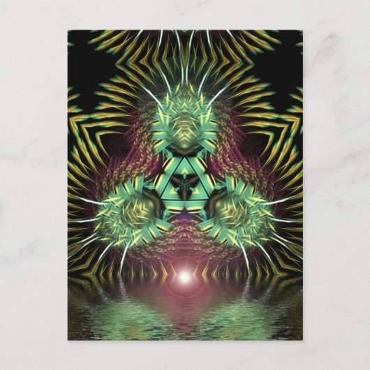 briefkaart van spinxose (Voorkant)