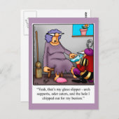 Briefkaart van sproeiers Humor (Voorkant / Achterkant)