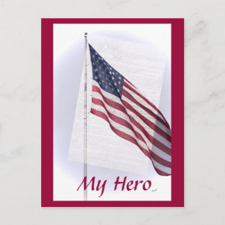 Briefkaart van sterren en strips