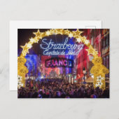 Briefkaart van Straatsburg (Voorkant / Achterkant)