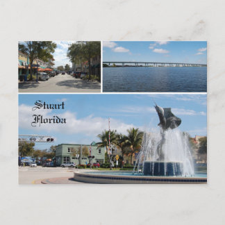 Briefkaart van Stuart Florida, Sailfish Capital