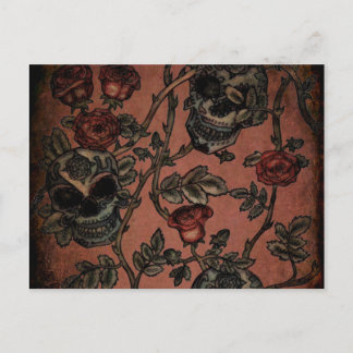 Briefkaart van suikerriet en van Rozen