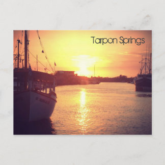 Briefkaart van Tarpon Springs