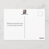 Briefkaart van tenlastelegging (Achterkant)