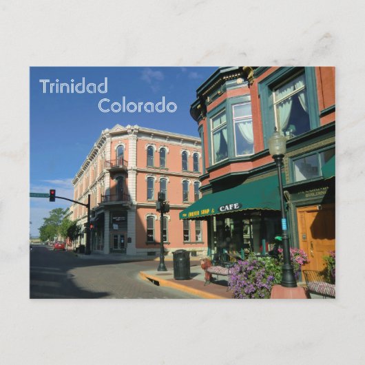 Briefkaart van Trinidad Colorado (Voorkant)