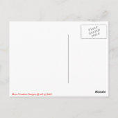 Briefkaart van Umbrella Girl (Achterkant)