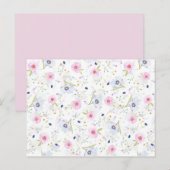 briefkaart van veerbloemen (Voorkant / Achterkant)