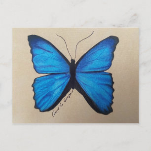 Briefkaart van vlinder