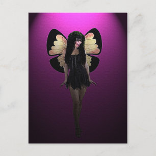 Briefkaart van vlinder