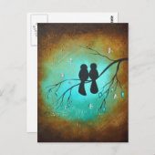 Briefkaart van vogels (Voorkant / Achterkant)