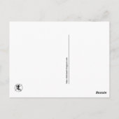 Briefkaart van vogels (Achterkant)