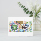 Briefkaart van vreemde mensen (Staand voorkant)