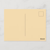 Briefkaart van weekdieren en slakken (Achterkant)