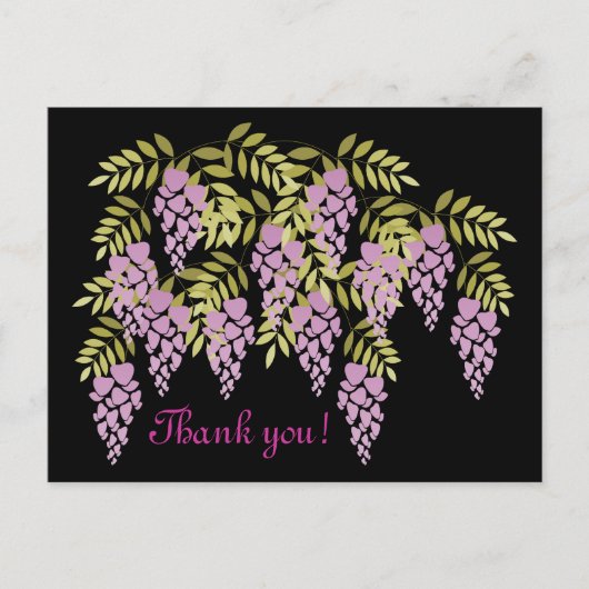 Briefkaart van Wisteria (Voorkant)
