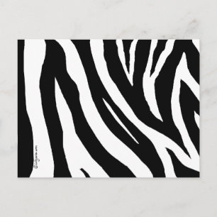 Briefkaart van wolzebrastripes