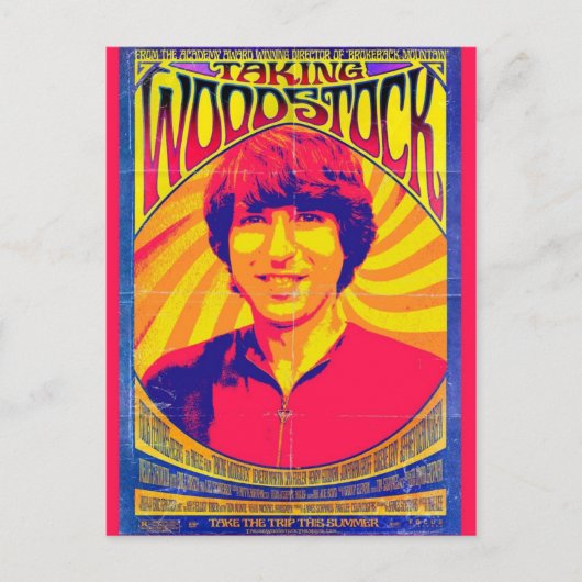 Briefkaart van Woodstock (Voorkant)