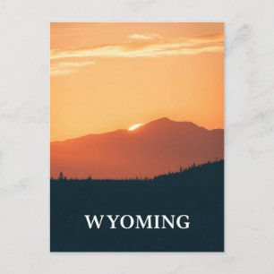  Briefkaart van Wyoming