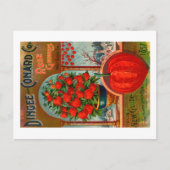 Briefkaart van  zaadpakket. (Voorkant)