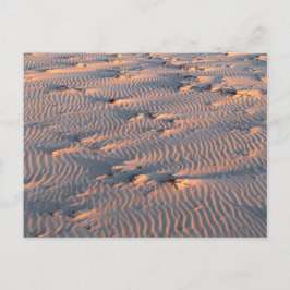 briefkaart van zandrimpels