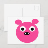 Briefkaart Varkens (Voorkant / Achterkant)