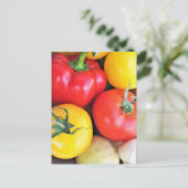 Briefkaart Veggie Photography (Staand voorkant)