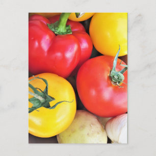 Briefkaart Veggie Photography