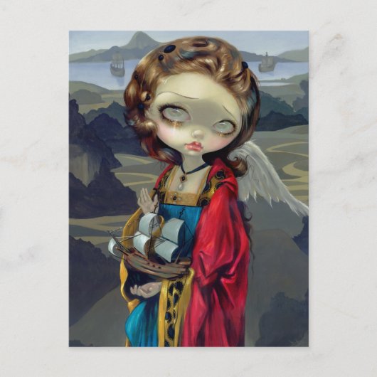 briefkaart "Veilige haven" (Voorkant)