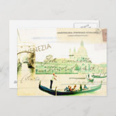 Briefkaart Venezia (Voorkant / Achterkant)