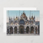 Briefkaart Venezia Chiesa San Marco  (Voorkant / Achterkant)