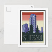 Briefkaart - Verkehrsverein Stuttgart (Voorkant / Achterkant)