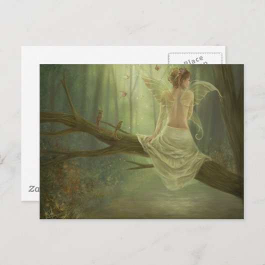 Briefkaart verloren tranen (Voorkant / Achterkant)