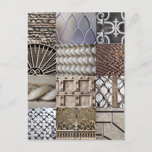 Briefkaart Verona Texture (Voorkant)