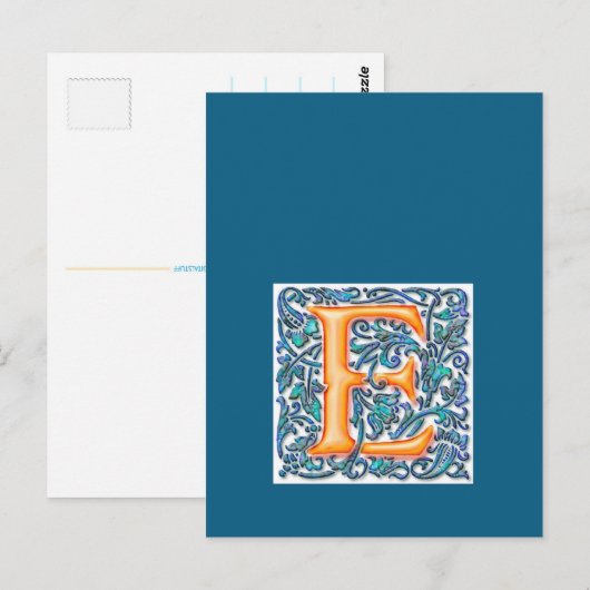 Briefkaart, verticaal briefkaart (Voorkant / Achterkant)