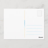 Briefkaart, verticaal briefkaart (Achterkant)