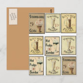 briefkaart, vintage briefkaart (Voorkant / Achterkant)