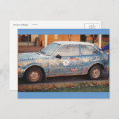 Briefkaart visauto (Voorkant / Achterkant)