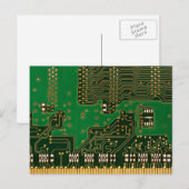 briefkaart voor achtergrondverlichting (Voorkant / Achterkant)