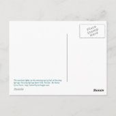 Briefkaart voor aftakkingen (Achterkant)